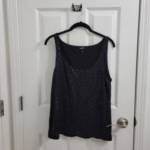 Talbots Sequin Tank Top